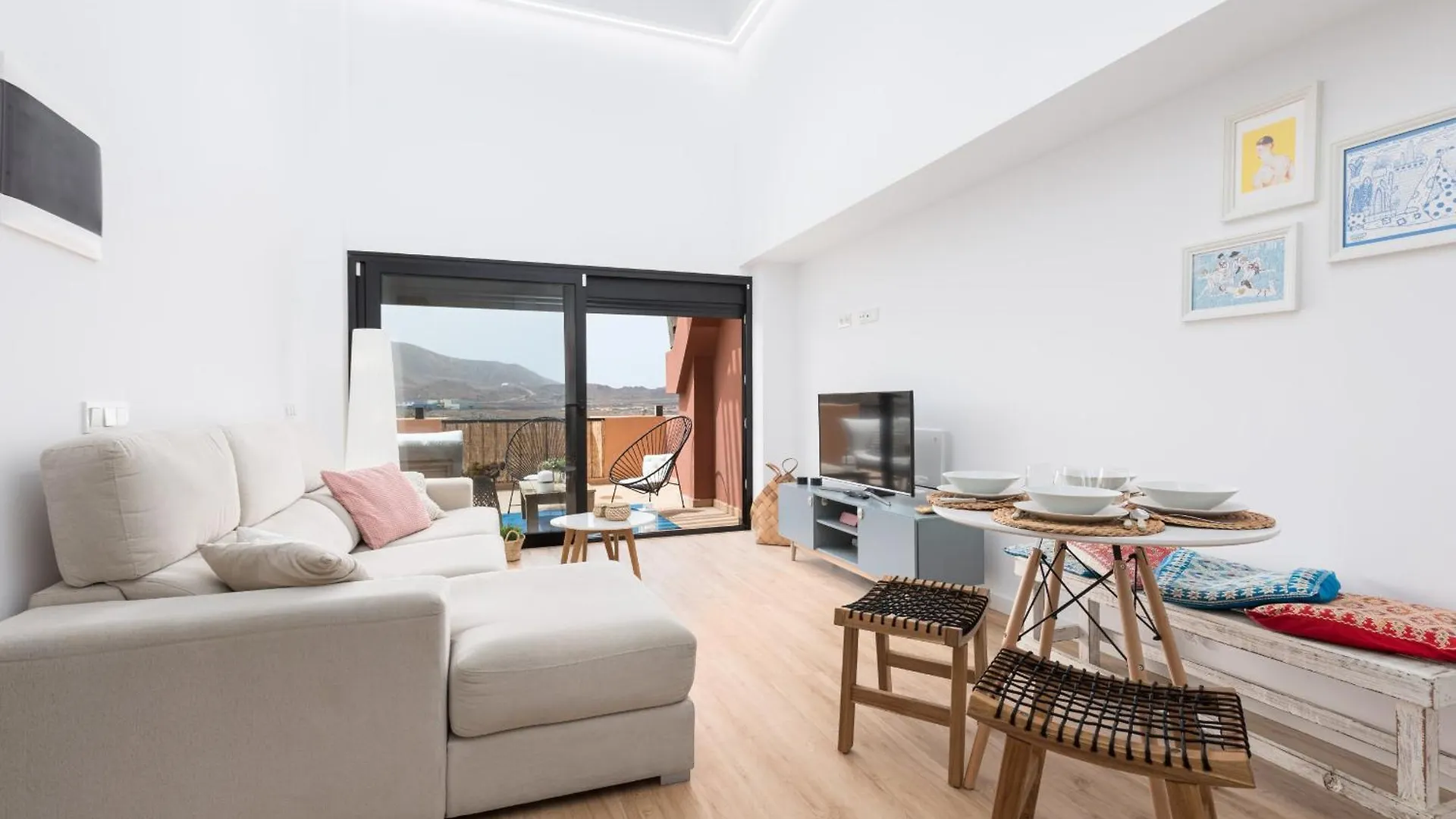 2Br Corralejo Home - Solarium & Barbacue